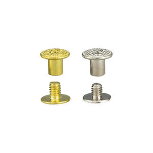 IVAN Solid Brass Decorative Screw Posts