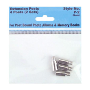 Leathercraft Hardware Screw Posts: PIONEER Screw Post Extension Posts
