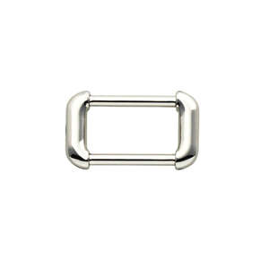 Leathercraft Hardware Slides: IVAN Rounded Strap Loop