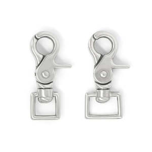 Leathercraft Hardware Snap Hooks: IVAN Stainless Trigger Snap