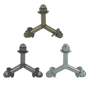 Leathercraft Hardware Other Hardware: IVAN Tripod Stool Connectors