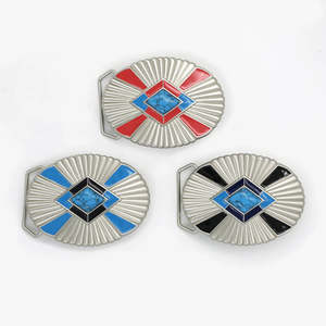 IVAN Starburst Oval Trophy Buckle