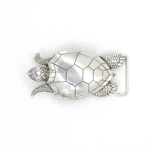 Leathercraft Buckles Trophy Buckles: IVAN Sea Turtle Trophy Buckle