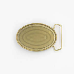 IVAN Solid Brass Buckle Blank
