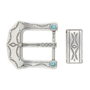 Leathercraft Buckles Buckle Sets: IVAN Rosa Buckle Set