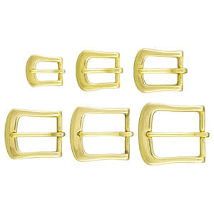 IVAN Cassidy Solid Brass End Bar Buckle