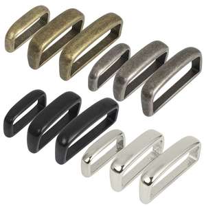 Leathercraft Buckles Buckle Loops: IVAN Strap Loops Keepers