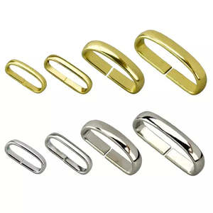 IVAN Strap Loops Keepers Solid Brass