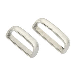 Leathercraft Buckles Buckle Loops: IVAN Stainless Steel Keeper