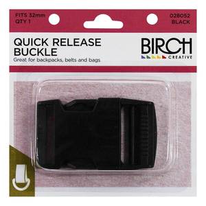 BIRCH Quick Release Buckle Black