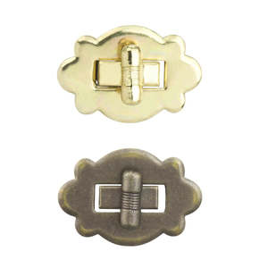 Leathercraft Components Locks Clasps: IVAN Trophy Turn Lock