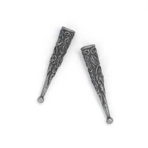 Leathercraft Components Other Components: IVAN Floral Bolo Tips