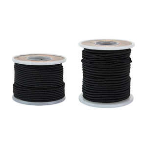 IVAN Round Black Elastic Cord
