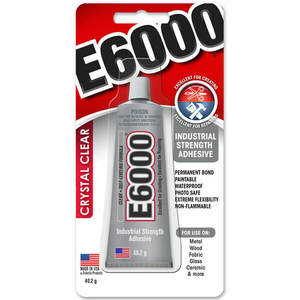 E6000 Crystal Clear Craft Glue