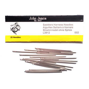 JOHN JAMES Saddlers Harness Leather Needles