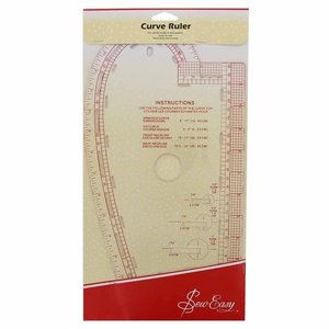 Leathercraft Tools Rulers Guides: SEW EASY Curve Ruler