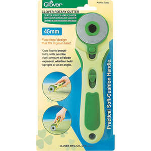 Leathercraft Tools Scissors Knives: CLOVER Rotary Cutter 45mm
