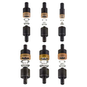 Leathercraft Tools Setting Tools: CRAFTPLUS Brass Grommet Setting Dies