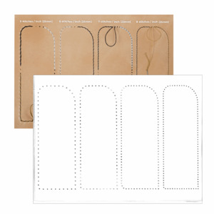 MAKERAID Embossed Pattern Stitching Guide