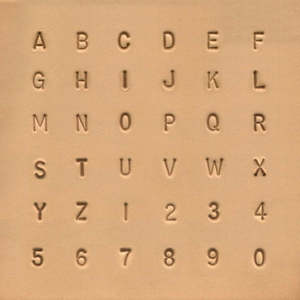 IVAN Simple Alphabet & Number