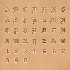 IVAN Old English Stamp Set