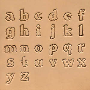 IVAN Lowercase Alphabet Stamp Set