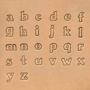 IVAN Lowercase Alphabet Stamp Set