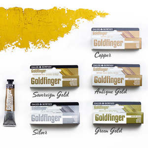 ROWNEY Goldfinger Rub-On Metallic Finish