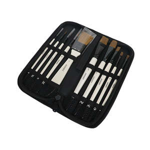 Upcycling Tools Artist Brushes: JASART Natural Bristle Brushes