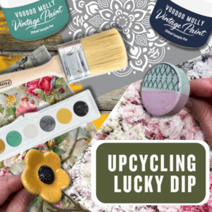 Upcycling Hardware Knobs Handles 1: STARTER PACK Furniture Upcycling Lucky Dip
