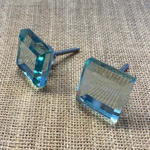 Upcycling Hardware Knobs Handles 1: GLASS MIRROR KNOB Ryann