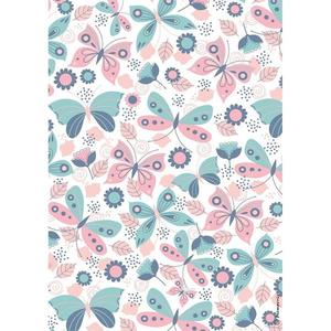 STAMPERIA Rice Paper Butterfly A4