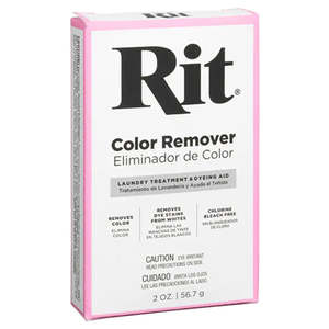 Upcycling Hobbies Tie Dyeing: RIT Colour Remover Treatment Powder