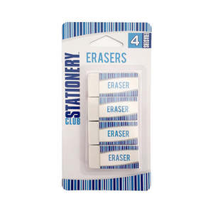 On Sale: CLUB STATIONERY Erasers