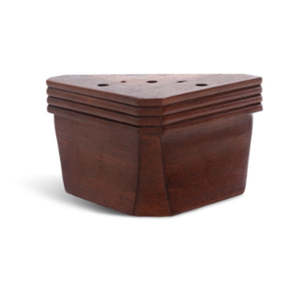 Warwick Leg Wedge Mahogany