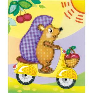 RIOLIS Stamped Cross Stitch Kit Hedgehog