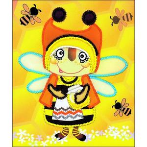 RIOLIS Beaded Embroidery Kit Granny Bee