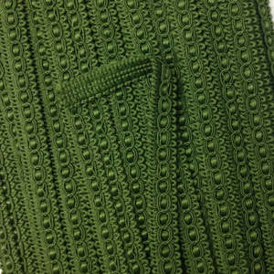 All: GIMP BRAID Fancy 15mm Evergreen
