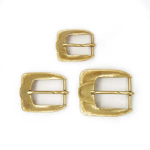 IVAN Solid Brass End Bar Buckle