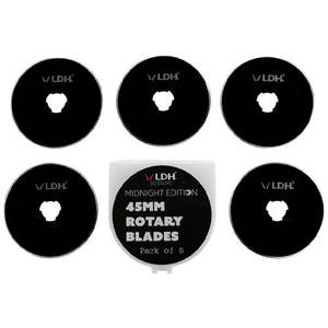 LDH MIDNIGHT Rotary Cutter Blades 45mm