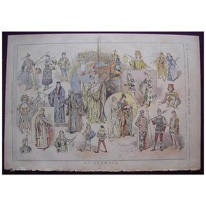 Products: 1892 Full Page From THE MILLION Titled 'At Olympia