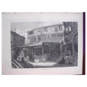 Products: THE BAZAAR, Cairo' Full Page From The London Illustrated News 1881