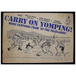 Products: Falklands War 'Carry On Yomping" Cartoon Book 1982