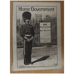 Products: Home Government HUDSON'S Soap Advert The Graphic 1887