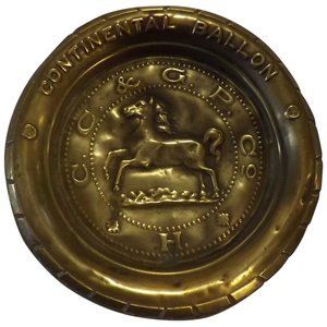Products: Continental Balloon Brass Advertising Dish