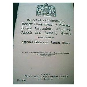 Products: 1951 British Punishment in Prisons Committee Report