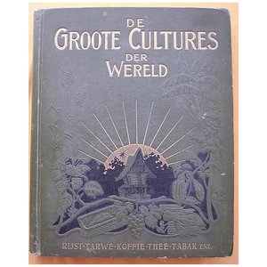 Products: 1906 Illustrated Dutch Book 'De Groote Cultures Der Weld