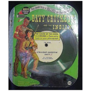 Products: Magic Talking Book 'Davy Crockett and The Indians