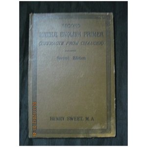 Products: Second Middle English PRIMER (Extracts from Chaucer) 1892