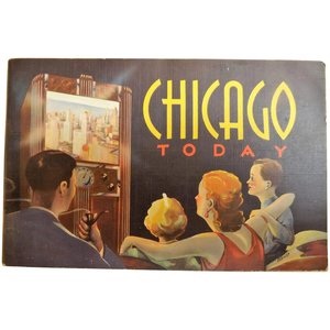 Chicago Today.Tourist Brochure Circa 1940